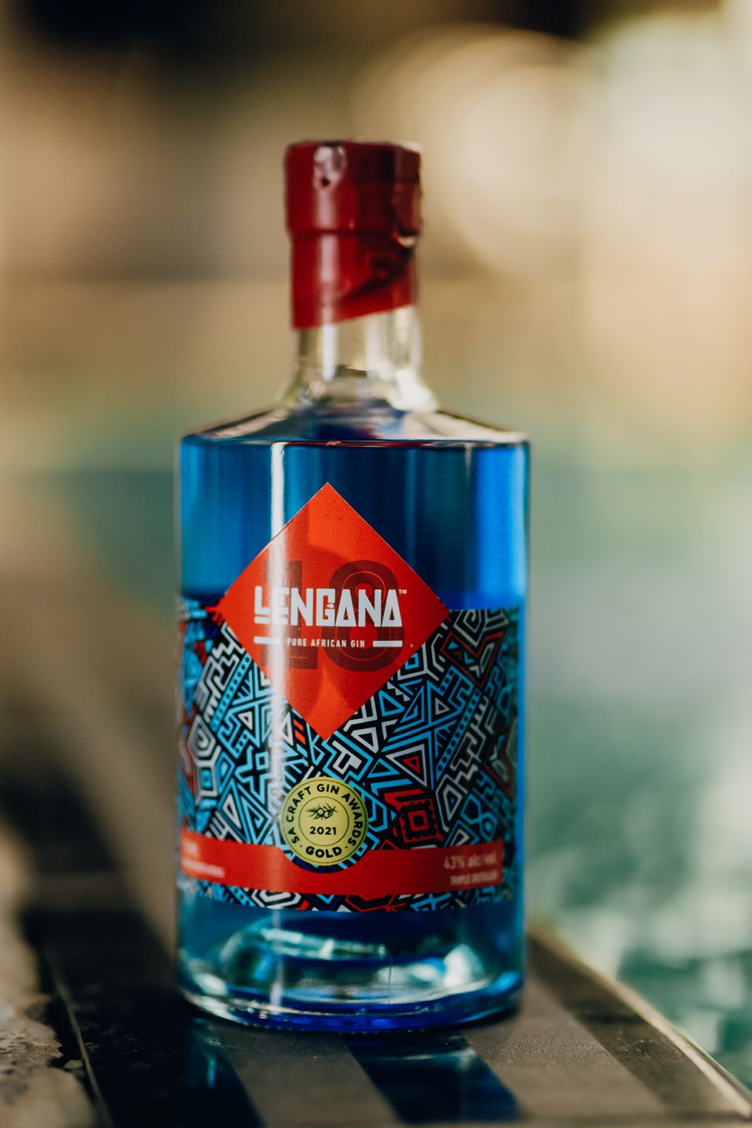 Contemporary African Gin (Blue/ Clear)